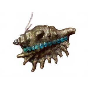 Set Of 3 Gorgeous Sea Shell Ornaments